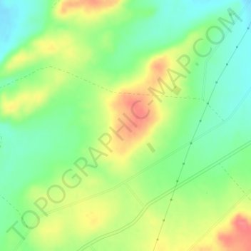 Loma Larga topographic map, elevation, terrain
