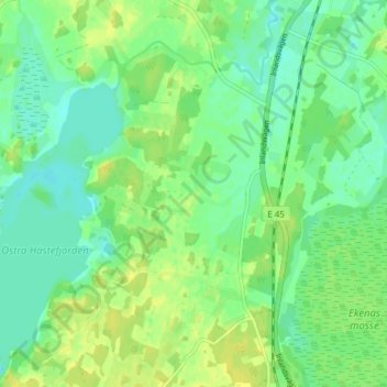 Selringen topographic map, elevation, terrain