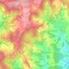 Kohlplatte topographic map, elevation, terrain