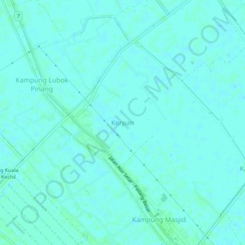 Kerpan topographic map, elevation, terrain