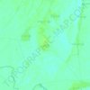 Kone Gyi topographic map, elevation, terrain