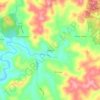 Bodega topographic map, elevation, terrain