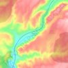 Moratilla de Henares topographic map, elevation, terrain