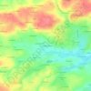 La Petite Renauderie topographic map, elevation, terrain