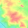Tudun Fulani topographic map, elevation, terrain