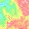 Βωλάξ topographic map, elevation, terrain