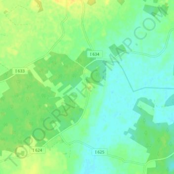 Källunge topographic map, elevation, terrain