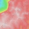 Kings Tableland topographic map, elevation, terrain