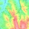 Blindendorf topographic map, elevation, terrain