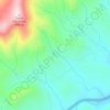 Hideaway Mountain Lake Dam topographic map, elevation, terrain