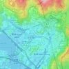 關門口村 topographic map, elevation, terrain