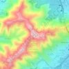 Cerro El Valle topographic map, elevation, terrain