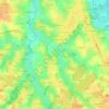 Cuet topographic map, elevation, terrain