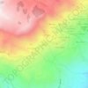 Djenane topographic map, elevation, terrain