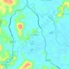 Paraduwa topographic map, elevation, terrain
