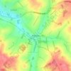Bartlow topographic map, elevation, terrain