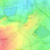 Hoven topographic map, elevation, terrain