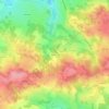 Barbançais topographic map, elevation, terrain