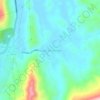 Supte San Josege topographic map, elevation, terrain