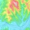 Brudersegg topographic map, elevation, terrain
