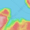 Anse au Cheval topographic map, elevation, terrain