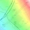 卧虎岭 topographic map, elevation, terrain