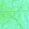 Kebun Bunga topographic map, elevation, terrain