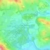 Logie Coldstone topographic map, elevation, terrain