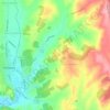Prekaz topographic map, elevation, terrain