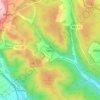 Sands topographic map, elevation, terrain