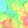 Le Petit-Buisson topographic map, elevation, terrain