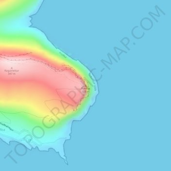 Nakkur topographic map, elevation, terrain