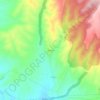 Nueros topographic map, elevation, terrain