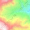 Barbasco topographic map, elevation, terrain