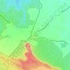 Ajnale topographic map, elevation, terrain