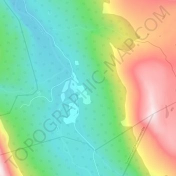 Frihetsli topographic map, elevation, terrain