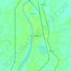 Murshidabad topographic map, elevation, terrain