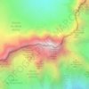 Grandes Jorasses/ Pointe Whymper topographic map, elevation, terrain