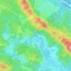 Dindiri topographic map, elevation, terrain