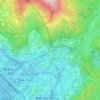 三棟屋村 topographic map, elevation, terrain