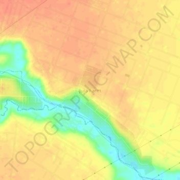 Juja Farm topographic map, elevation, terrain