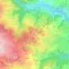 Maurand topographic map, elevation, terrain