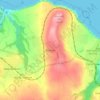 Brotton topographic map, elevation, terrain