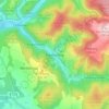 Biberschlag topographic map, elevation, terrain