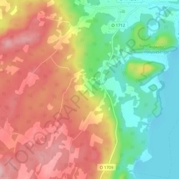 Remma topographic map, elevation, terrain
