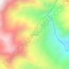 Batu Putih topographic map, elevation, terrain
