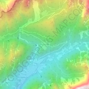 Strmec na Predelu topographic map, elevation, terrain