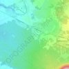 Les Roches topographic map, elevation, terrain