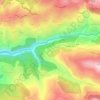 Aarbaniye topographic map, elevation, terrain