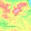 Navahermosa topographic map, elevation, terrain